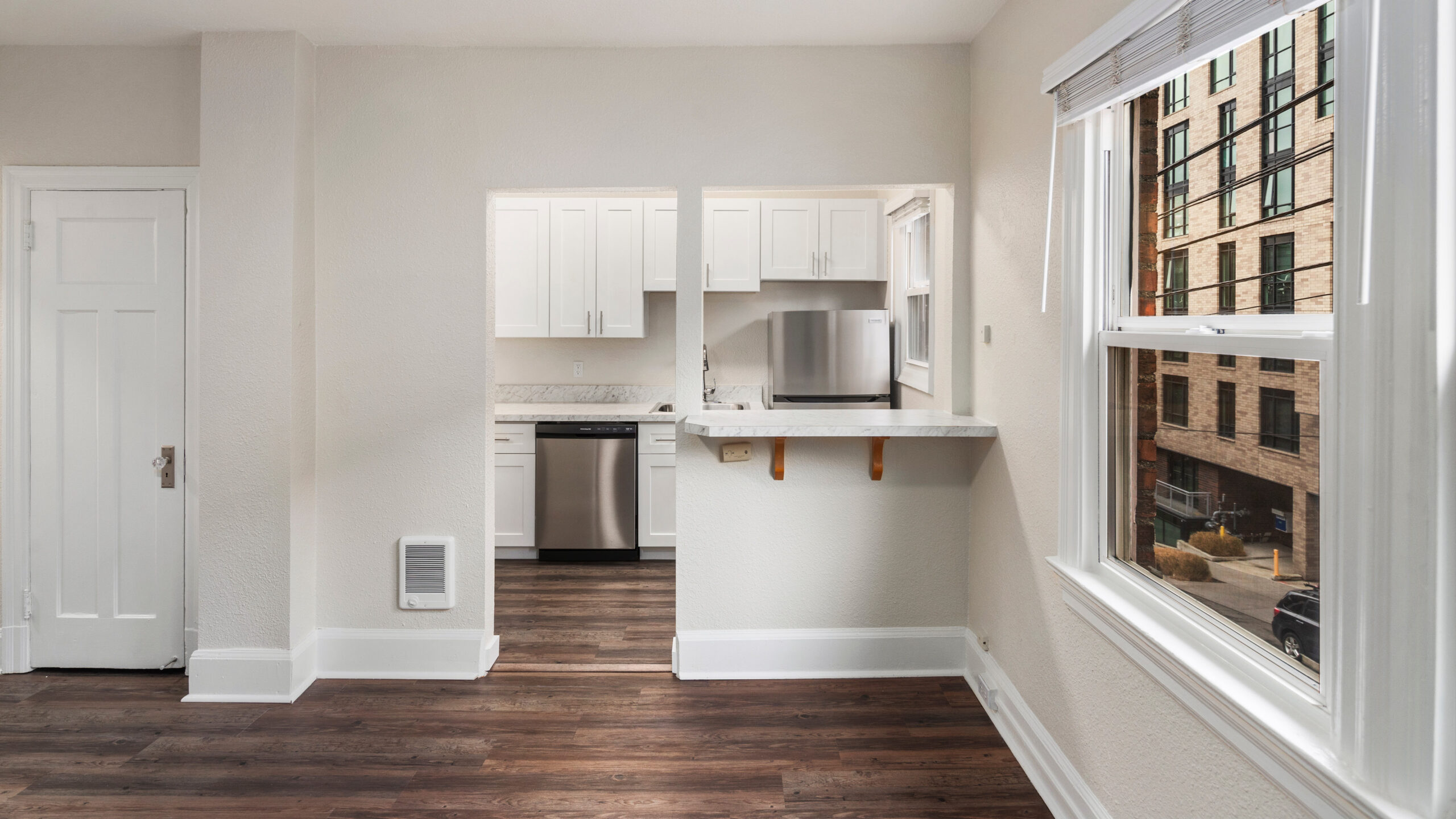 Carolina Court apartment kitchen and dining